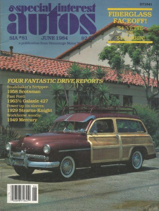 SPECIAL-INTEREST AUTOS 1984 JUNE #81 - FORD 427 2X4,'53 SKYLARK, SCOTSMAN